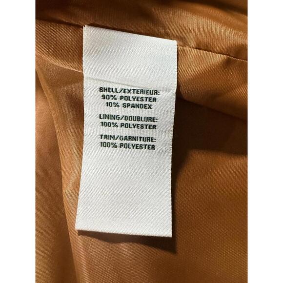 NWT Bagatelle Collection Crochet Trim Jacket Caramel Size XS - Picture 9 of 12